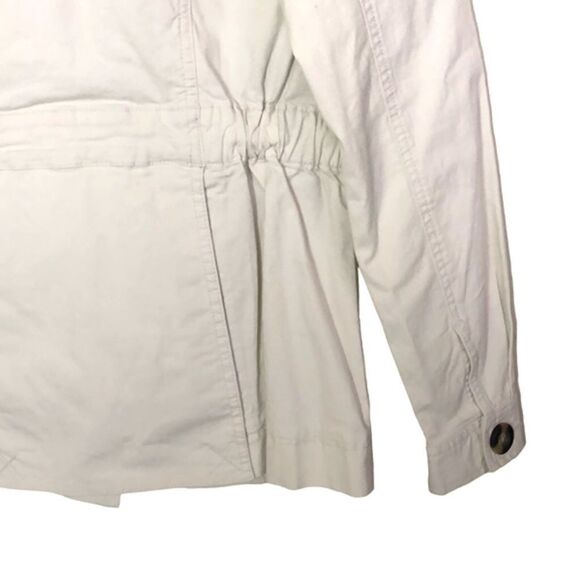 Cabi Kenya Cargo Cotton Jacket Collared Utility with Pockets 5659 Size Small - Picture 10 of 15